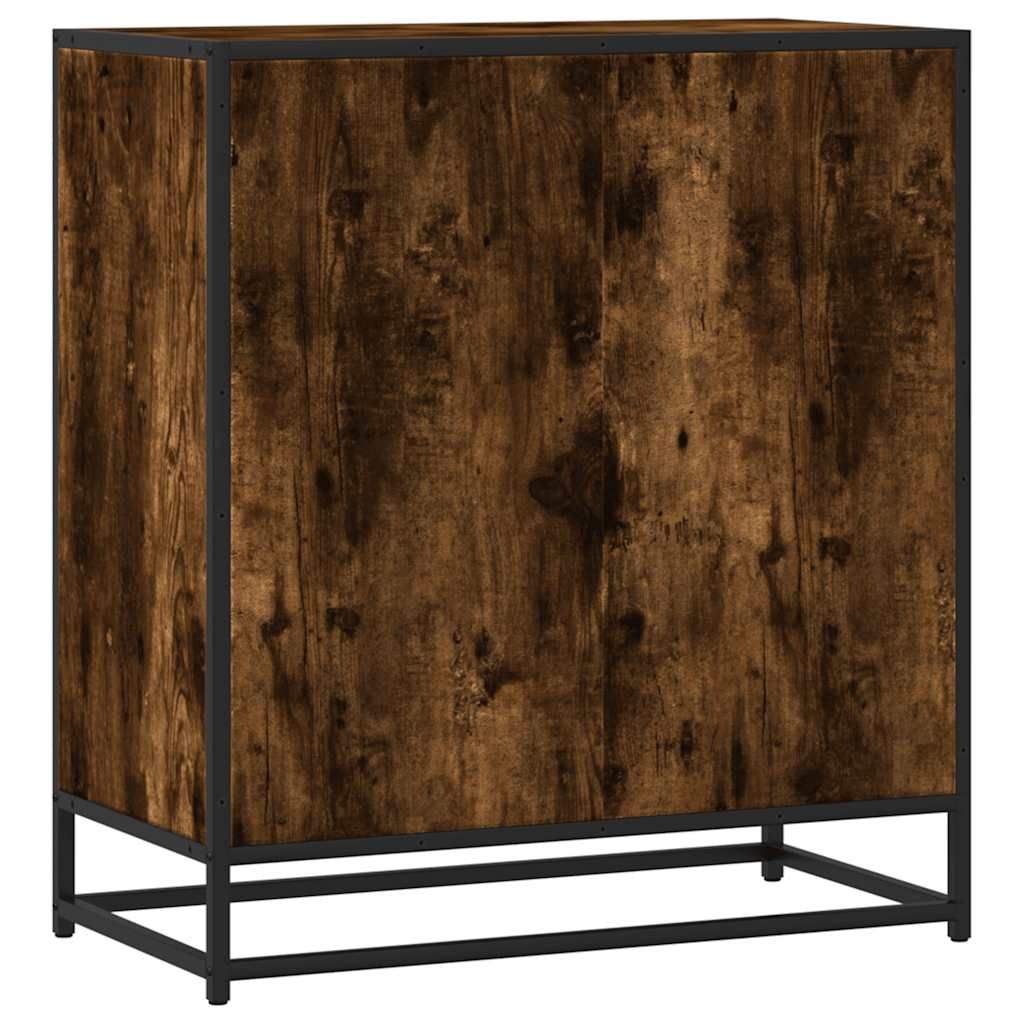 vidaXL Credenza Rovere Fumo 68x35x76 cm in Truciolato