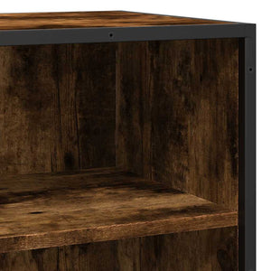 vidaXL Credenza Rovere Fumo 68x35x76 cm in Truciolato