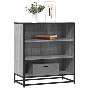 vidaXL Credenza Grigio Sonoma 68x35x76 cm in Truciolato e Metallo