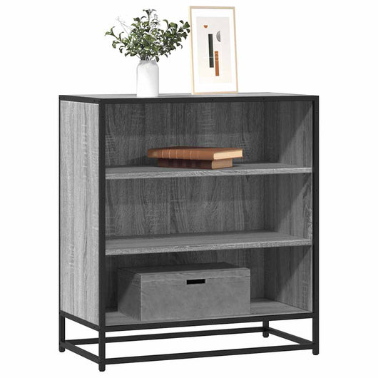 vidaXL Credenza Grigio Sonoma 68x35x76 cm in Truciolato e Metallo