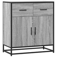 vidaXL Credenza Grigio Sonoma 68x35x76 cm in Legno Multistrato