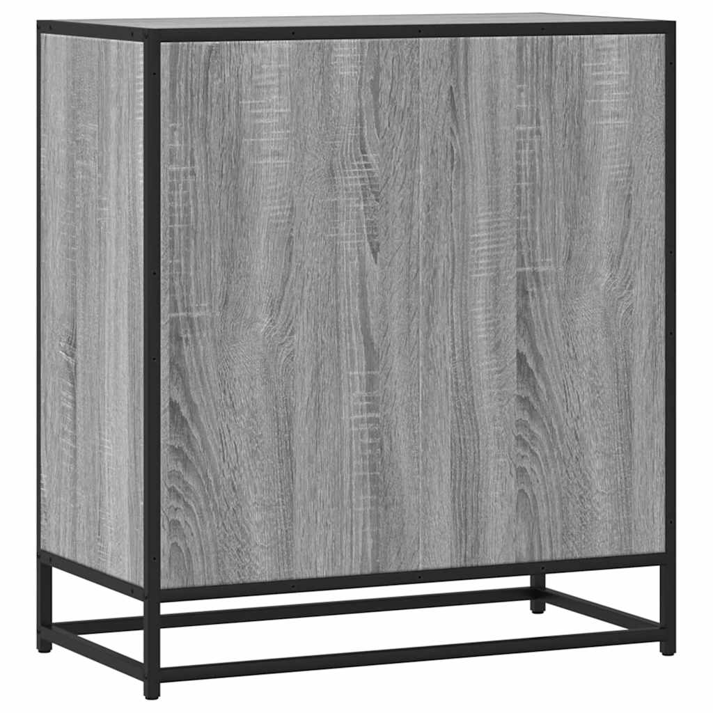 vidaXL Credenza Grigio Sonoma 68x35x76 cm in Legno Multistrato