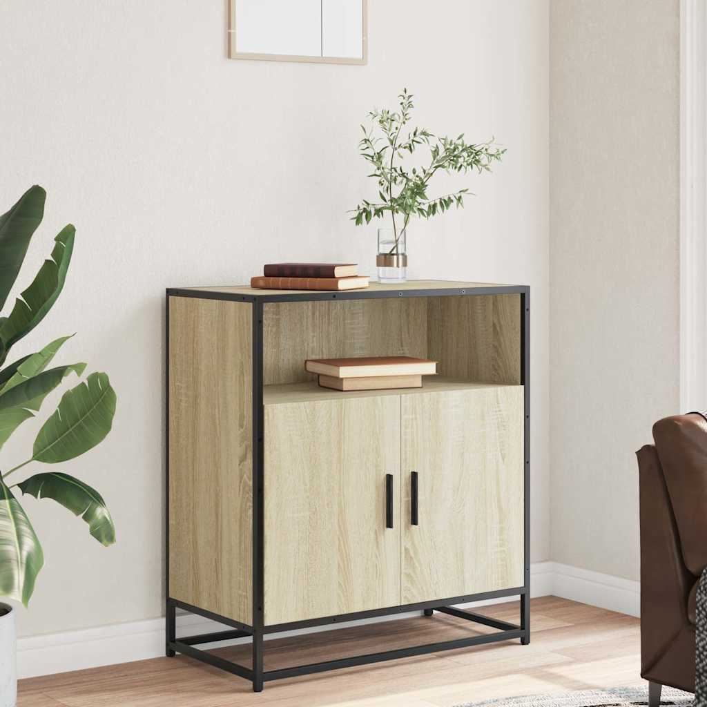 vidaXL Credenza Rovere Sonoma 68x35x76 cm in Legno Multistrato