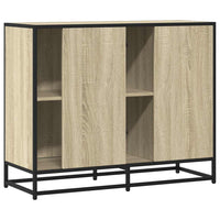 vidaXL Credenza Rovere Sonoma 92x35x76 cm in Legno Multistrato
