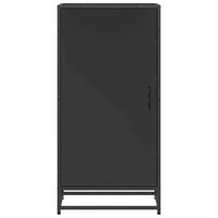 Scarpiera Nera 48x38x97,5 cm in Legno Multistrato 849199