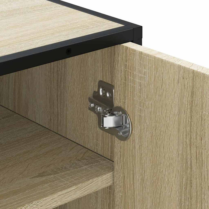 vidaXL Scarpiera Rovere Sonoma 48x38x97,5 cm in Legno Multistrato