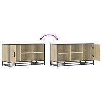 vidaXL Scarpiera Sonoma Rovere 100x40x53,5 cm in Truciolato e Metallo