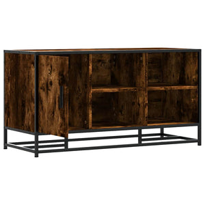 vidaXL Scarpiera in Rovere Fumo 100x40x53,5 cm in Truciolato e Metallo