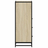 Armadietto Bagno Rovere Sonoma 35x37,5x100 cm Legno Multistrato