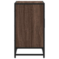 Mobile Lavabo Bagno Rovere Marrone 65x33x60cm Legno Multistrato
