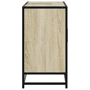 Mobile Lavabo Bagno Rovere Sonoma 60x30x60 cm Legno Multistrato