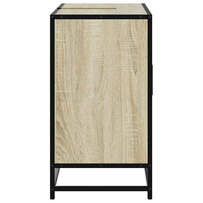 Mobile Lavabo Bagno Rovere Sonoma 60x30x60 cm Legno Multistrato