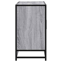 Mobile Lavabo Bagno Grigio Sonoma 60x30x60 cm Legno Multistrato 849292