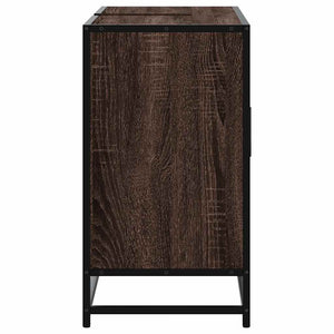 Mobile Lavabo Bagno Rovere Marrone 60x30x60cm Legno Multistrato