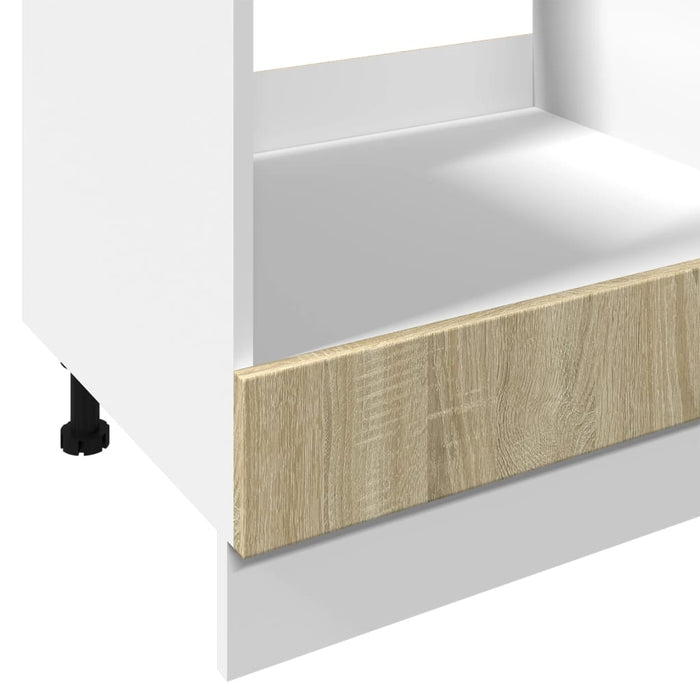 Mobile per Forno Rovere Sonoma 60x46x81,5 cm Legno Multistrato 849617