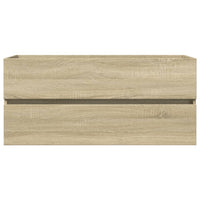 Mobile Lavabo Bagno Rovere Sonoma 100x38,5x45 cm in Truciolato