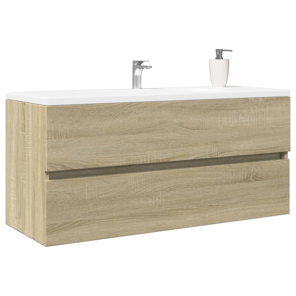 Mobile Lavabo Bagno Rovere Sonoma 100x38,5x45 cm in Truciolato 849639
