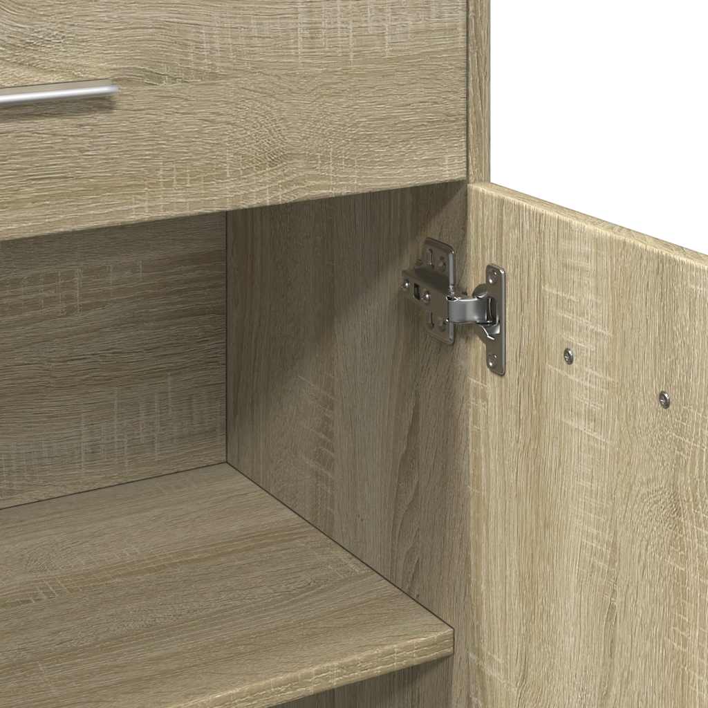 Mobile da Bagno Rovere Sonoma 60x33x80 cm in Legno tecnico 849645