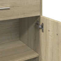 Mobile da Bagno Rovere Sonoma 60x33x80 cm in Legno tecnico 849645