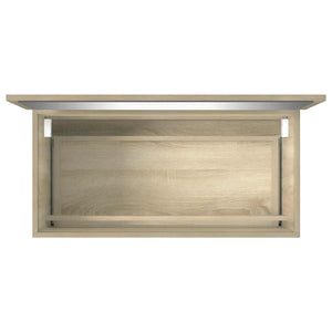 Mobile da Bagno con Specchio-Armadietto a Specchio da Bagno Rovere Sonoma 80x38,5x45 cm