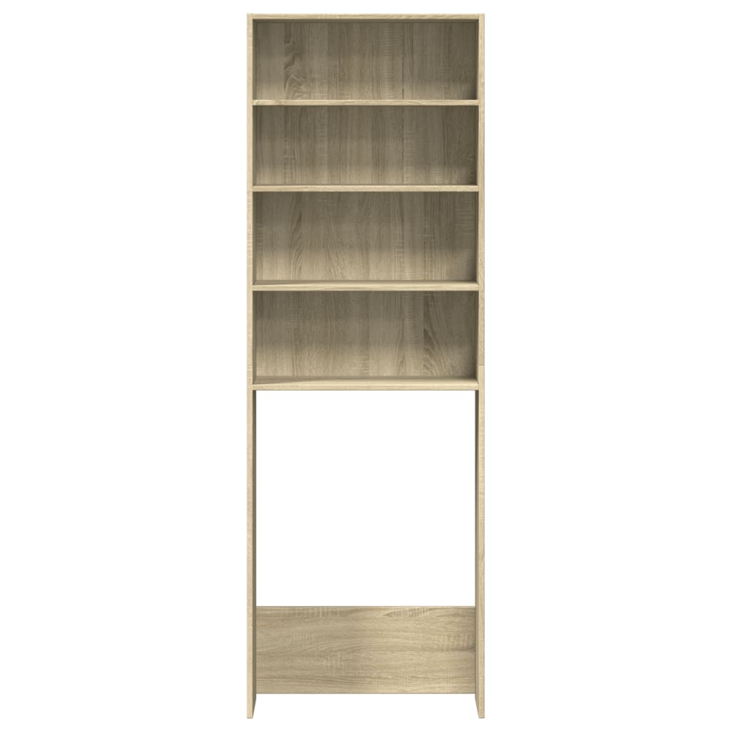 Mobile Lavatrice Rovere Sonoma 64x24x190 cm in Truciolato 849650