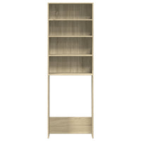 Mobile Lavatrice Rovere Sonoma 64x24x190 cm in Truciolato 849650