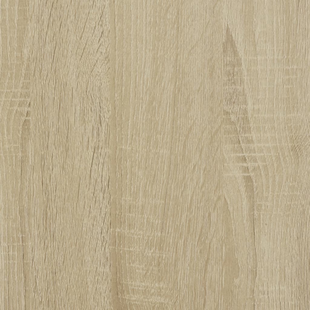 Armadietto da Bagno Rovere Sonoma 30x30x100cm Legno Multistrato 849671