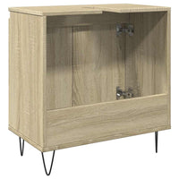 Mobile da Bagno Rovere Sonoma 58x33x60 cm in Legno Multistrato 849674
