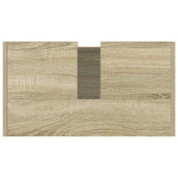 vidaXL Mobile da Bagno Rovere Sonoma 58x33x60 cm in Legno Multistrato
