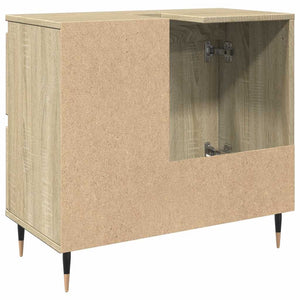 Mobile Lavabo da Bagno Rovere Sonoma 65x33x60 cm in Truciolato 849676