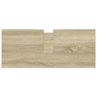 vidaXL Mobile da Bagno Rovere Sonoma 80x33x60 cm in Legno Multistrato