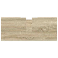 Mobile da Bagno Rovere Sonoma 80x33x60 cm in Legno Multistrato 849681
