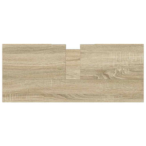 Mobile da Bagno Rovere Sonoma 80x33x60 cm in Legno Multistrato 849681