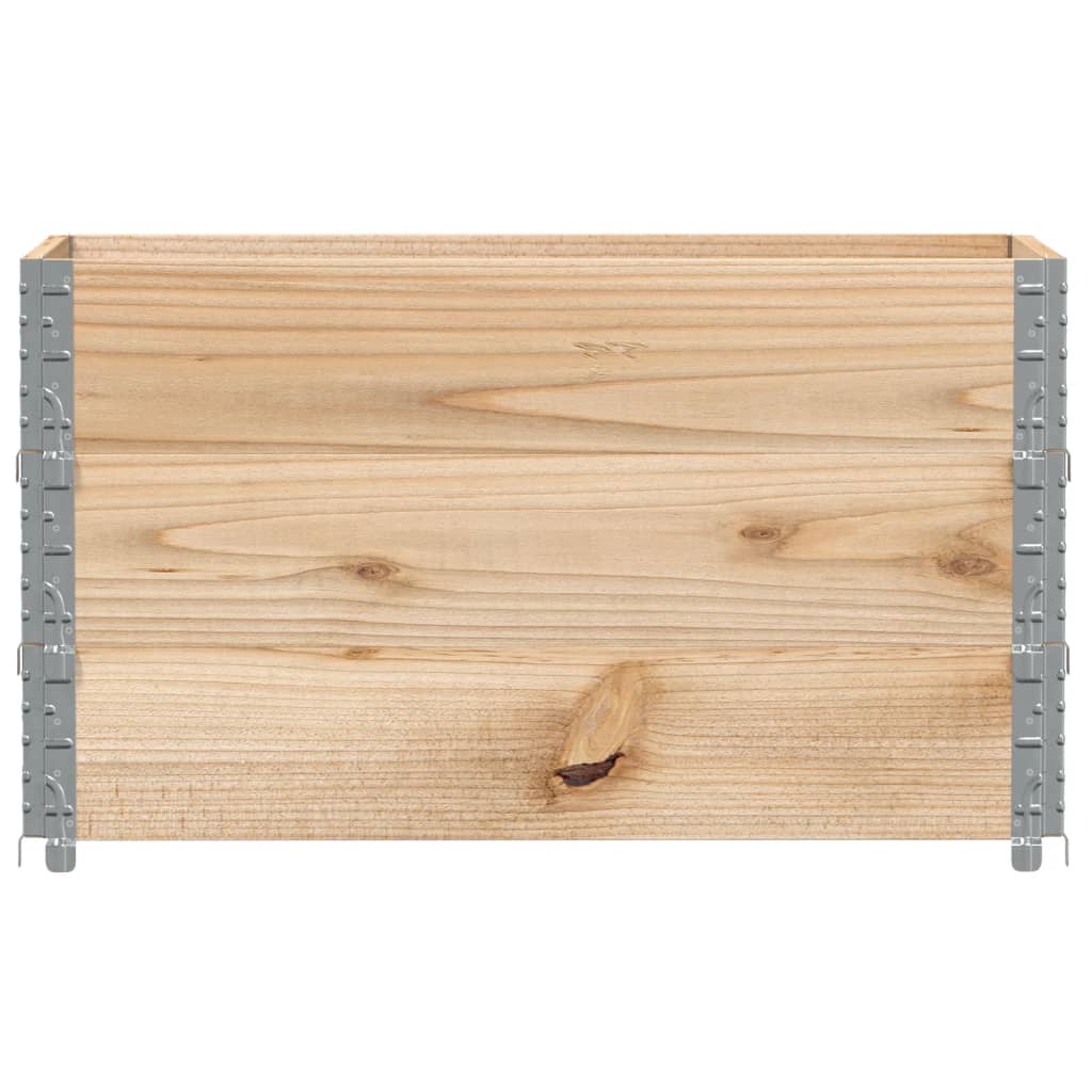 vidaXL Paretali per Pallet 3 pz 100x50 cm in Legno Massello di Pino