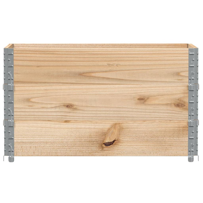 vidaXL Paretali per Pallet 3 pz 100x50 cm in Legno Massello di Pino