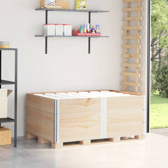 Paretali per Pallet 3 pz 150x100 cm in Legno Massello di Pino 3295382