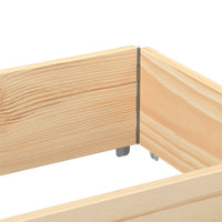 Fioriera da Giardino 150x50 cm in Legno Massello di Pino 3295435