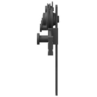 vidaXL Kit di Binari per Porte Scorrevoli 152 cm Acciaio Nero