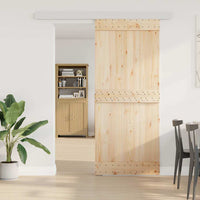 Kit Ferramenta per Porte Scorrevoli 183 cm in Lega di Alluminio 4009752