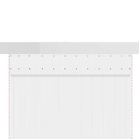 Kit Ferramenta per Porte Scorrevoli 200 cm in Lega di Alluminio