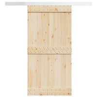 Kit Ferramenta per Porte Scorrevoli 200 cm in Lega di Alluminio 4009753