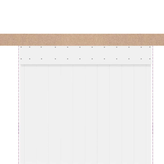 Kit Ferramenta per Porte Scorrevoli 200 cm in Lega di Alluminio 4009757