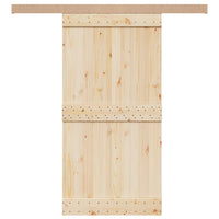 Kit Ferramenta per Porte Scorrevoli 200 cm in Lega di Alluminio 4009757