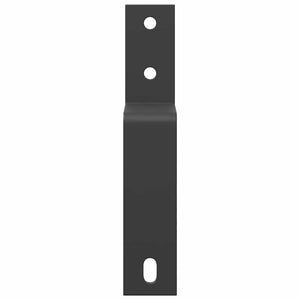 Staffe Bypass Porta Fienile 5 pz Guide Piatte Acciaio Carbonio 4009760