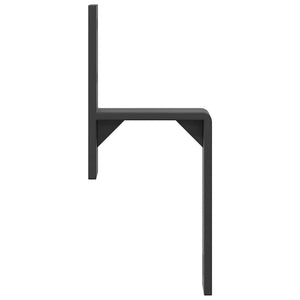 Staffe Bypass Porta Fienile 5 pz Guide Piatte Acciaio Carbonio 4009760