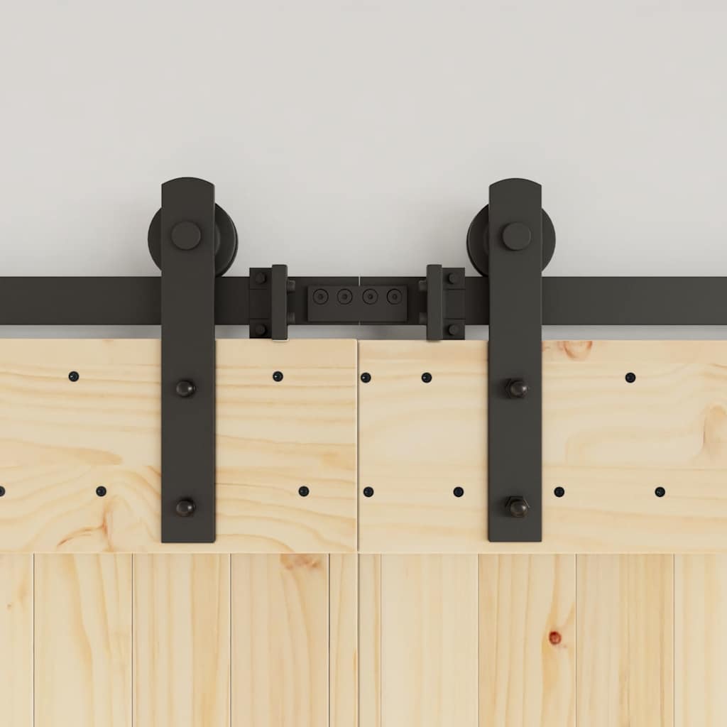 Giuntatore Binario Porta da Fienile per Binario Piatto 8x3 cm 4009762