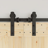 Giuntatore Binario Porta da Fienile per Binario Piatto 8x3 cm 4009762