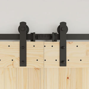 Giuntatore Binario Porta da Fienile per Binario Piatto 8x3 cm 4009762