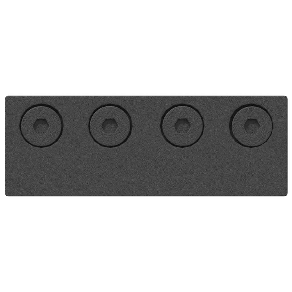 Giuntatore Binario Porta da Fienile per Binario Piatto 8x3 cm 4009762