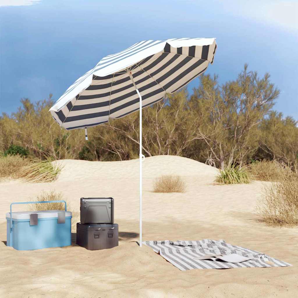 Ombrellone da Spiaggia Blu 206 x 206 x 212 cm 4010663